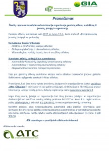 dėl gaminiu surinkimas